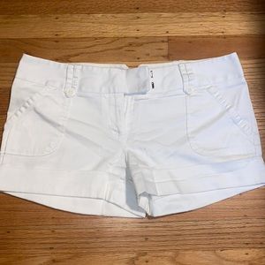 Womens white G by guess shorts
